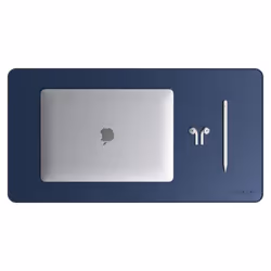 Satechi Eco-Leather Deskmate, Bleu, Simili-cuir, 584 mm, 310 mm, 765 g, 1 pièce(s)