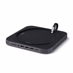 Satechi ST-ABHFM, USB 3.2 Gen 1 (3.1 Gen 1) Type-C, Noir, MicroSD (TransFlash), SD, 3,5mm, USB 3.2 Gen 1 (3.1 Gen 1) Type-A,  ...