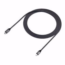 Satechi ST-TCL18M câble Lightning 1,8 m Noir, Gris