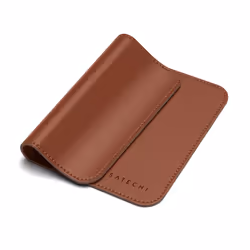 Satechi ST-ELMPN tapis de souris Marron