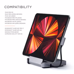Satechi ST-TCSHIPM station d'accueil USB 3.2 Gen 1 (3.1 Gen 1) Type-C Gris - Vue supplémentaire 4