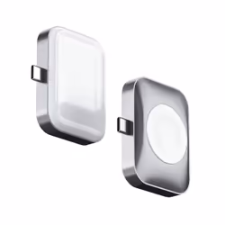Satechi ST-UC2WCDM, Intérieure, USB, Recharge sans fil, Argent, Blanc