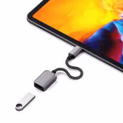 Satechi ST-UCATCM câble USB USB 3.2 Gen 1 (3.1 Gen 1) USB C USB A Gris - Vue supplémentaire 5