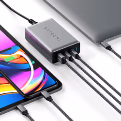 Satechi ST-TC100GM-EU chargeur d'appareils mobiles Universel Gris Secteur Auto - Vue supplémentaire 4