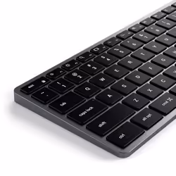 Satechi Slim W3 clavier USB QWERTY Anglais Aluminium, Noir - Vue supplémentaire 4