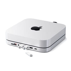 Satechi ST-ABHFS station d'accueil USB 2.0 Type-C Noir, Argent