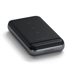Satechi ST-UCDWPBSM banque d'alimentation électrique 10000 mAh Recharge sans fil Gris