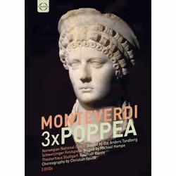 Warner Music Euroarts - Monteverdi - 3x Poppea, 3DVD, Classique, DVD, Euroarts, Support physique, Adulte, 3 disques