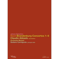 Warner Music Euroarts - Bach: Brandenburg Concertos 1 - 6, DVD Classique