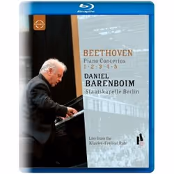 Warner Music Euroarts - Staatskapelle Berlin - Beethoven: Piano Concertos, BluRay, Classique, Blu-ray, Euroarts, Support phys ...