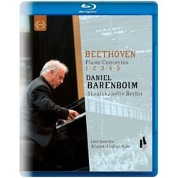 Warner Music Euroarts - Staatskapelle Berlin - Beethoven: Piano Concertos, BluRay Blu-ray Classique