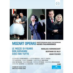 Warner Music Euroarts - Mozart - Da Ponte Operas: Così fan tutte, Don Giovanni, Le nozze di Figaro, 6DVD DVD Classique