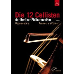 Warner Music Euroarts - Die 12 Cellisten der Berliner Philharmoniker - Anniversary Edition, 2DVD DVD Classique
