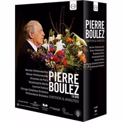 Warner Music Euroarts - Emotion & Analysis - Pierre Boulez, 10DVD, Classique, DVD, Euroarts, Support physique, Adulte, 10 ...