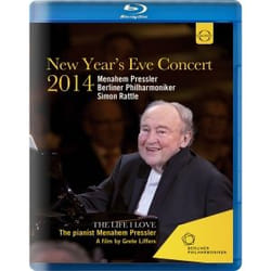 Warner Music Menahem Pressler - New Year's Eve Concert 2014 / The Life I Love, BluRay Blu-ray Classique