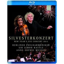 Warner Music Sir Simon Rattle - New Year's Eve Concert 2015 - Berlin Philharmonic, BluRay Blu-ray Classique