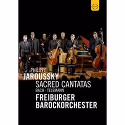 Warner Music Euroarts - Philippe Jaroussky: Bach &amp; Telemann — Sacred Cantatas, DVD, Classique, DVD, Euroarts, Support phy ...