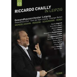 Warner Music Euroarts - Riccardo Chailly & Gewandhausorchester Leipzig, 4DVD DVD Classique