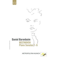Warner Music Euroarts - Barenboim plays Beethoven Piano Sonatas Nos. 1-6, Part 1/5, DVD Classique