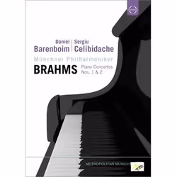 Warner Music Euroarts - Daniel Barenboim plays Brahms: Piano Concertos, DVD, Classique, DVD, Euroarts, Support physique, Adul ...