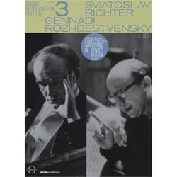 Warner Music Euroarts - Bruno Monsaingeon Edition Vol 3 - Sviatoslav Richter / Gennadi Rozhdestvensky, 5DVD DVD Classique