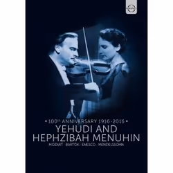 Warner Music Yehudi Menuhin - Yehudi and Hephzibah Menuhin, DVD, Classique, DVD, Yehudi Menuhin, Support physique, Adulte, 1  ...