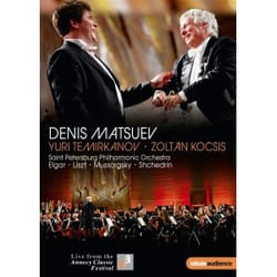 Warner Music Euroarts - Annecy Classical Festival: Matsuev, Temirkanov, Kocsis, DVD Classique