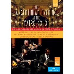 Warner Music Euroarts - An Argentinian Evening at the Teatro Colón – West-Eastern Divan Orchestra, DVD Classique
