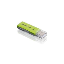iogear GFR204SD lecteur de carte mémoire Vert