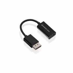 iogear GDPHD4KA câble vidéo et adaptateur 0,086 m DisplayPort HDMI Type A (Standard) Noir