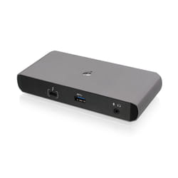 iogear GTD737 station d'accueil Thunderbolt 3 Noir, Gris