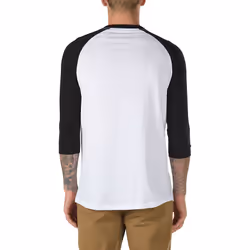 Vans Classic Tee-shirt Encolure torsadée Manche 3/4 Coton