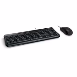 Microsoft Wired Desktop 600, DE clavier Souris incluse USB QWERTZ Noir