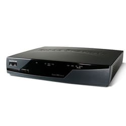 Cisco 878 Routeur connecté Fast Ethernet Noir