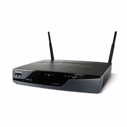 Cisco 877, Ethernet/LAN, ADSL, Noir