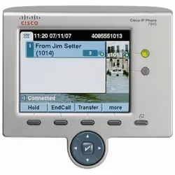 Cisco Unified IP Phone 7945G Identification de l'appelant Gris