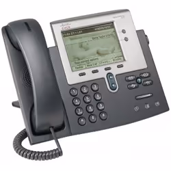 Cisco IP Phone 7942G, Haut-parleur, Identification de l'appelant, Gris