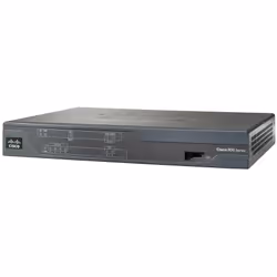 Cisco 888, Fast Ethernet, DSL WAN, Noir