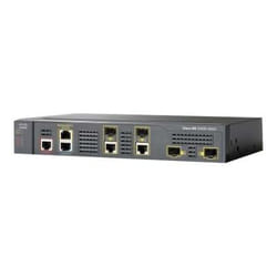 Cisco ME 3400E Géré L3 Gigabit Ethernet (10/100/1000) Connexion Ethernet, supportant l'alimentation via ce port (PoE) 1U Gris