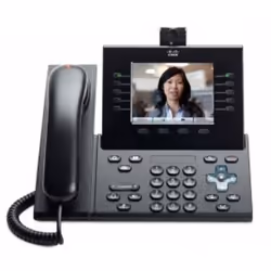 Cisco 9951, Téléphone IP, Charbon de bois, 5 lignes, 200 entrées, 12,7 cm (5"), 640 x 480 pixels