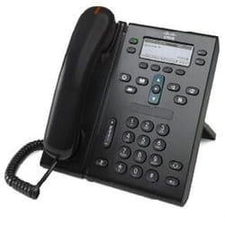 Cisco Unified IP Phone 6941, Slimline Handset Noir