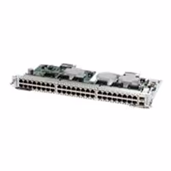 Cisco SM-D-ES3-48-P=, Fast Ethernet, 10,100 Mbit/s, IEEE 802.1Q, IEEE 802.1p, IEEE 802.1x, IEEE 802.3ab, IEEE 802.3af, IEEE 8 ...