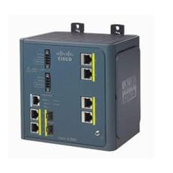 Cisco IE-3000-4TC-E commutateur réseau Géré L3 Fast Ethernet (10/100) Bleu