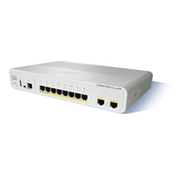 Cisco Catalyst WS-C2960CPD-8PT-L commutateur réseau Géré L2 Fast Ethernet (10/100) Connexion Ethernet, supportant l'alimentation via ce port (PoE) Blanc