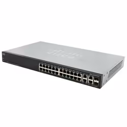 Cisco SF500-24P, Géré, L3, Connexion Ethernet, supportant l'alimentation via ce port (PoE)
