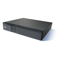 Cisco 867VAE-K9 Routeur connecté Gigabit Ethernet Noir