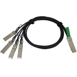 Cisco QSFP - 4xSFP10G, 3m câble d'InfiniBand QSFP+ 4 x SFP+ Noir