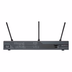 Cisco C897VA-K9, Ethernet/LAN, ADSL2+, Noir
