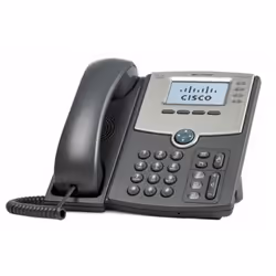 Cisco SPA514G, Téléphone IP, Gris, Combiné filaire, 4 lignes, 60 entrées, LCD