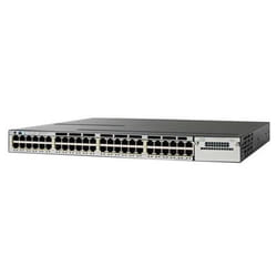 Cisco Catalyst WS-C3750X-48T-E commutateur réseau Géré Gigabit Ethernet (10/100/1000) 1U Noir